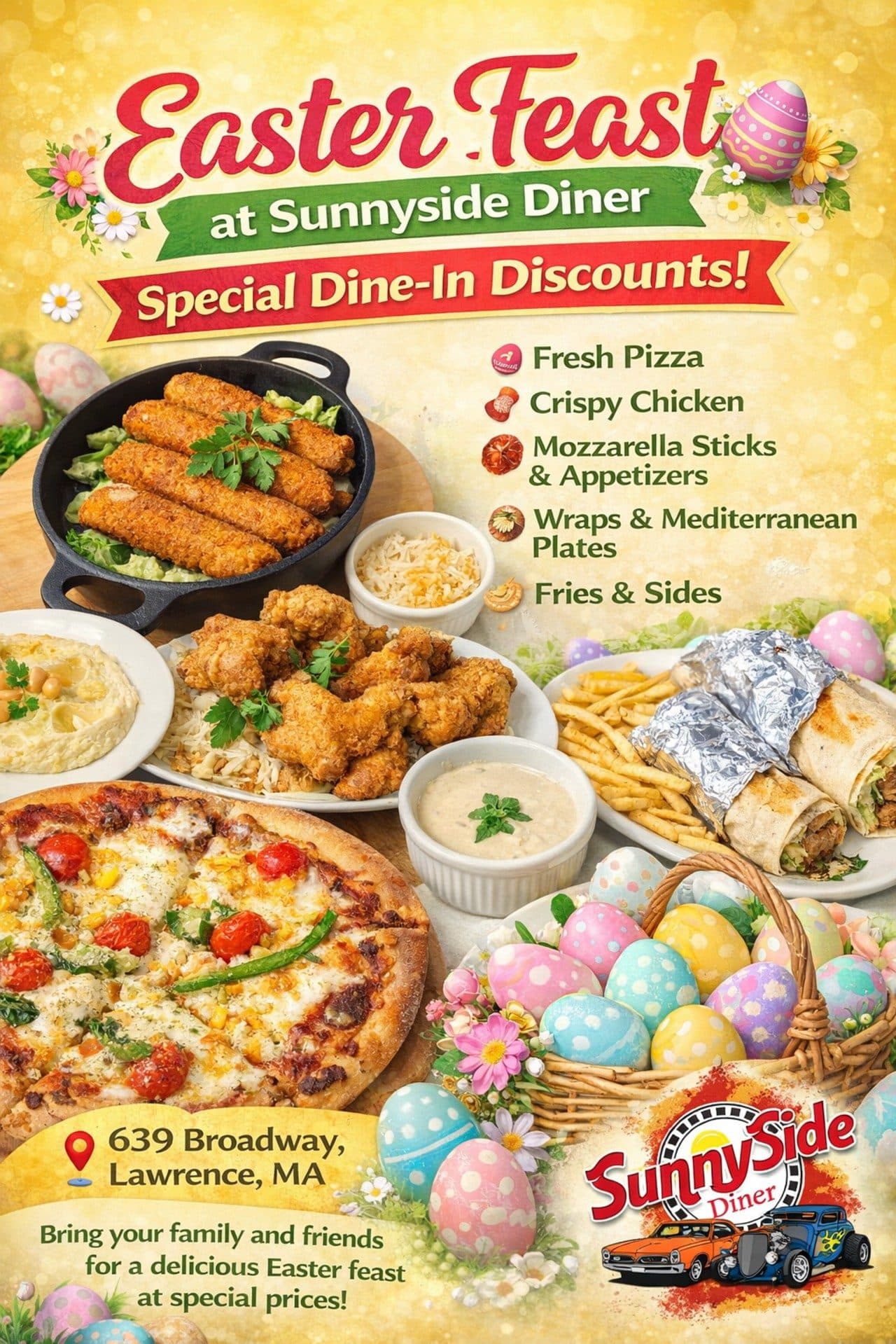 Easter Feast at SunnySide Diner